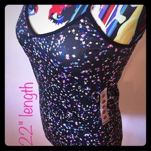 Multicolored cami